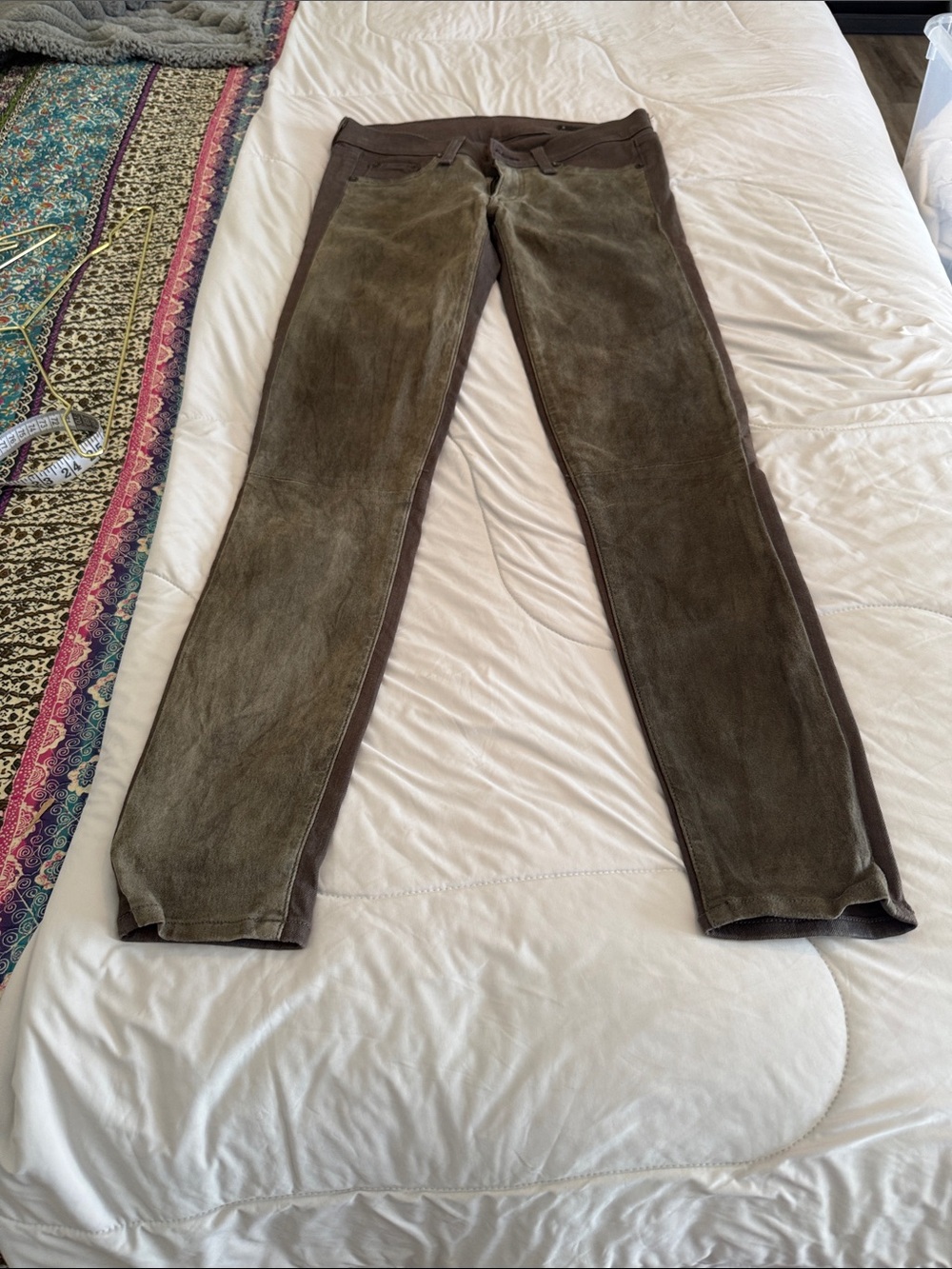 rag & bone Olive Green Skinny Jeans